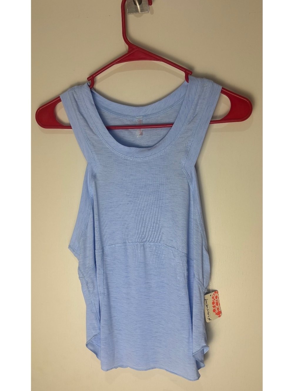 Free People Movement Women’s L Oxford Blue Open Side Workout Tank NWT